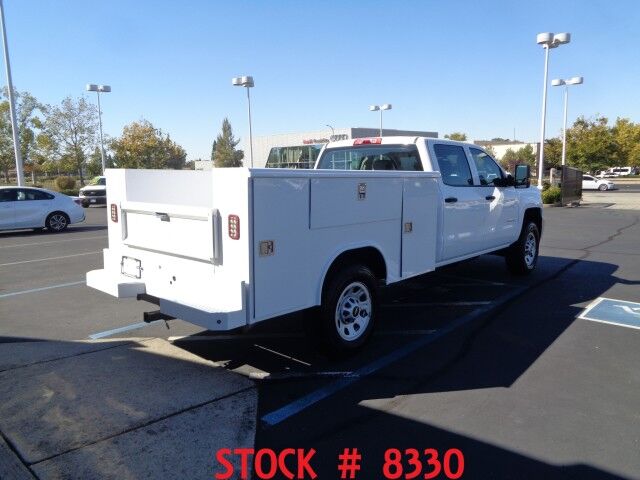 2019 Chevrolet Silverado 3500HD Utility ~ 4x4 ~ Crew Cab ~ Only 73K Miles! Rocklin CA
