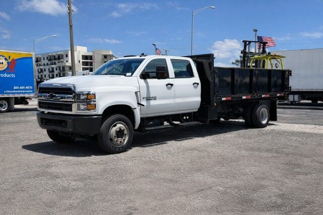2019 Chevrolet Silverado 5500 HD Crew Cab 14' Steel Dump Truck