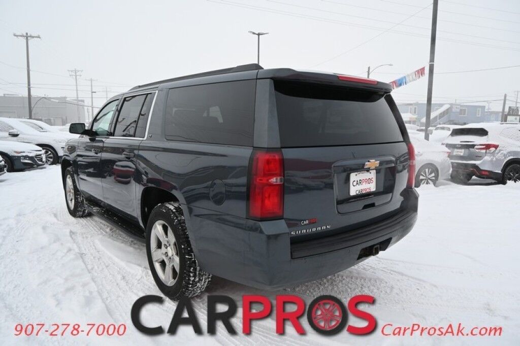 2019 Chevrolet Suburban LT - 5.3L V8 - 4X4 - Power & Heated Leather Seats - Remote Start - Bluetooth - Navigation - Backup Camera - Bose Speakers - Sunroof - 3rd Row - Seats 8 - Rear Entertainment - Power Liftgate - Tow Pkg Anchorage AK