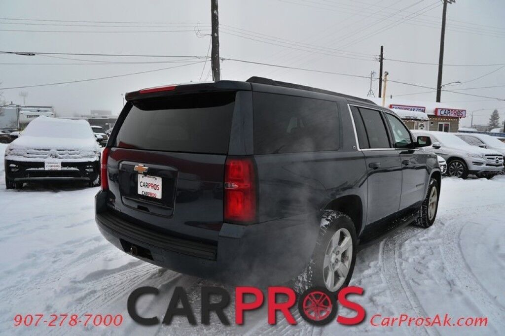 2019 Chevrolet Suburban LT - 5.3L V8 - 4X4 - Power & Heated Leather Seats - Remote Start - Bluetooth - Navigation - Backup Camera - Bose Speakers - Sunroof - 3rd Row - Seats 8 - Rear Entertainment - Power Liftgate - Tow Pkg Anchorage AK