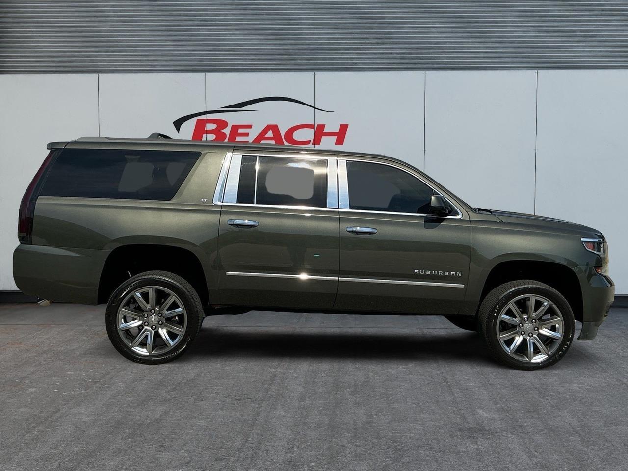 2019 Chevrolet Suburban LT, HEATED/VENTILATED SEATS, HEATED REAR SEATS, SUNROOF, DVD ENTERTAINMENT, BOSE SPEAKERS, UNIVERSAL GARAGE DOOR OPENER, CAPTAINS CHAIRS, 3RD ROW, POWER LIFTGATE, BACKUP CAMERA, POWER FOLDING MIRRORS, THIS MEAN GREEN BEAST IS SURE TO BLOW YOUR MIND! Norfolk VA