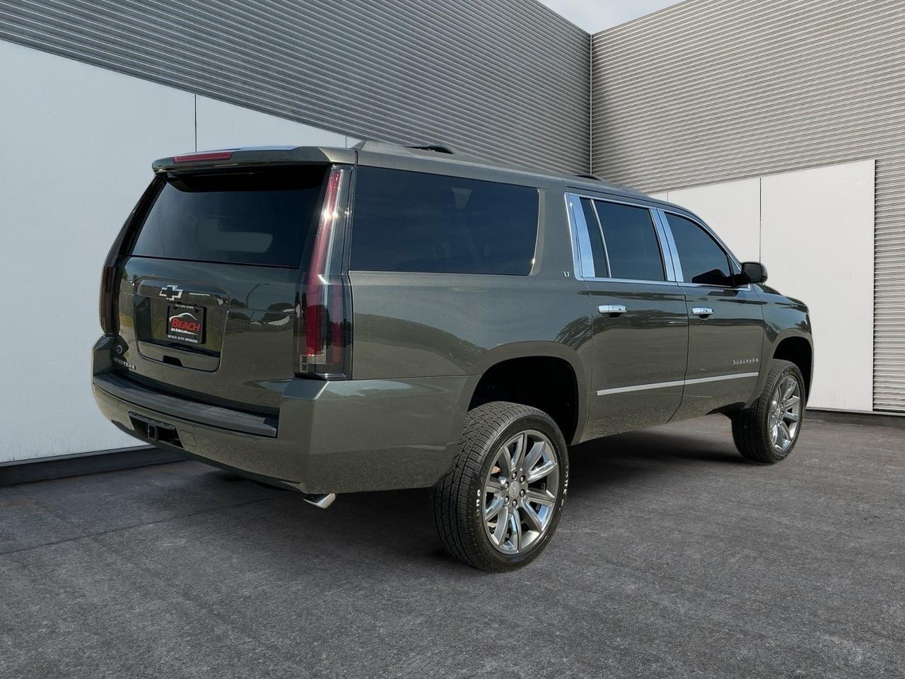2019 Chevrolet Suburban LT, HEATED/VENTILATED SEATS, HEATED REAR SEATS, SUNROOF, DVD ENTERTAINMENT, BOSE SPEAKERS, UNIVERSAL GARAGE DOOR OPENER, CAPTAINS CHAIRS, 3RD ROW, POWER LIFTGATE, BACKUP CAMERA, POWER FOLDING MIRRORS, THIS MEAN GREEN BEAST IS SURE TO BLOW YOUR MIND! Norfolk VA