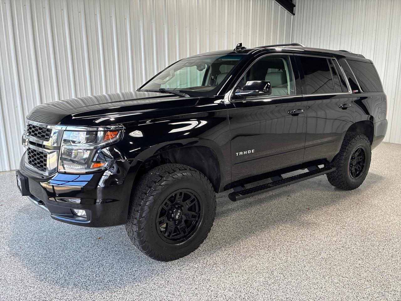2019 Chevrolet Tahoe LT, Z71 Midnight Edition, Luxury Pkg, Small Lift, Mickey Thompson Wheels, BFG All-Terrains