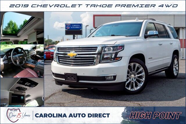 2019 Chevrolet Tahoe Premier 4WD / Plus Edition / Rear Entertainment! High Point NC