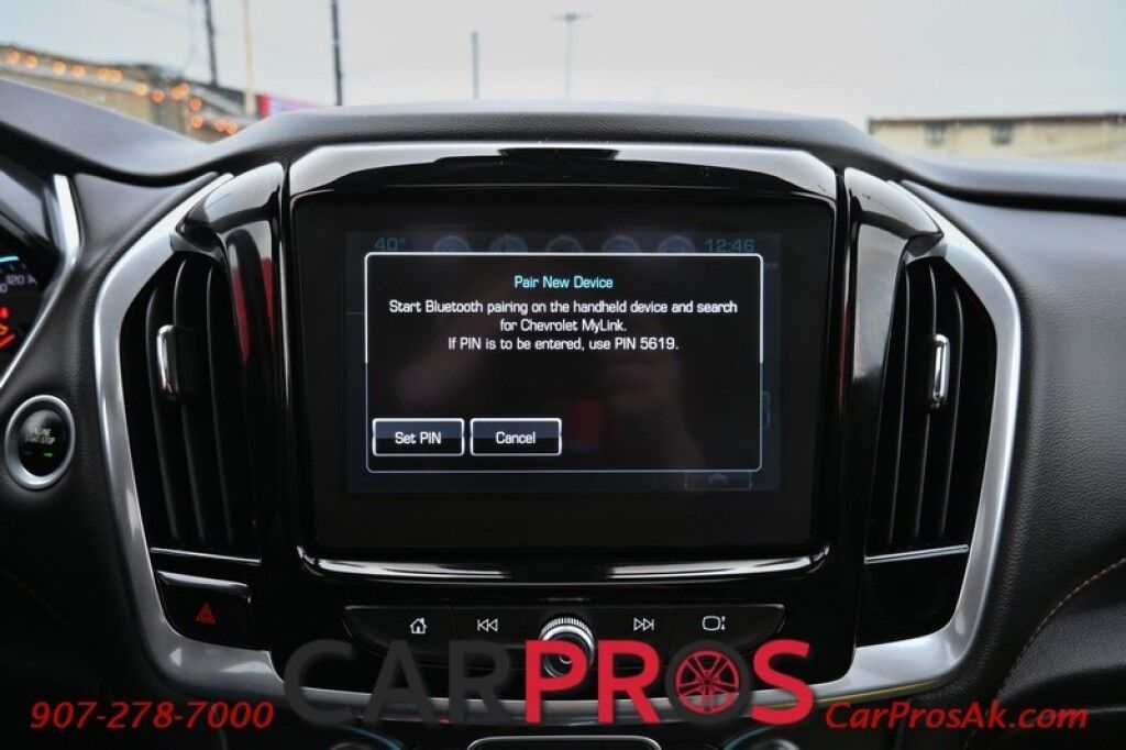 2019 Chevrolet Traverse 3LT - AWD - 3.6L V6 - Power & Heated Leather Seats - Remote Start - Bose Premium Sound - Navigation - Backup Camera with 360 Surround - Blind Spot Monitor - 2nd Row Captain's Chairs - 3rd Row - Power Liftgate - Tow Pkg - Seats 7 Anchorage AK