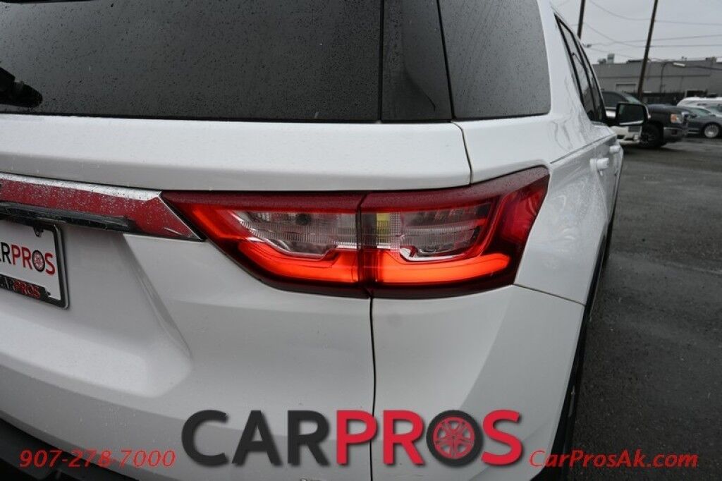 2019 Chevrolet Traverse 3LT - AWD - 3.6L V6 - Power & Heated Leather Seats - Remote Start - Bose Premium Sound - Navigation - Backup Camera with 360 Surround - Blind Spot Monitor - 2nd Row Captain's Chairs - 3rd Row - Power Liftgate - Tow Pkg - Seats 7 Anchorage AK