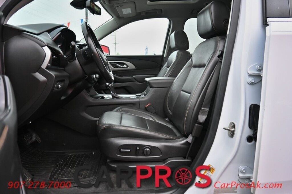 2019 Chevrolet Traverse 3LT - AWD - 3.6L V6 - Power & Heated Leather Seats - Remote Start - Bose Premium Sound - Navigation - Backup Camera with 360 Surround - Blind Spot Monitor - 2nd Row Captain's Chairs - 3rd Row - Power Liftgate - Tow Pkg - Seats 7 Anchorage AK
