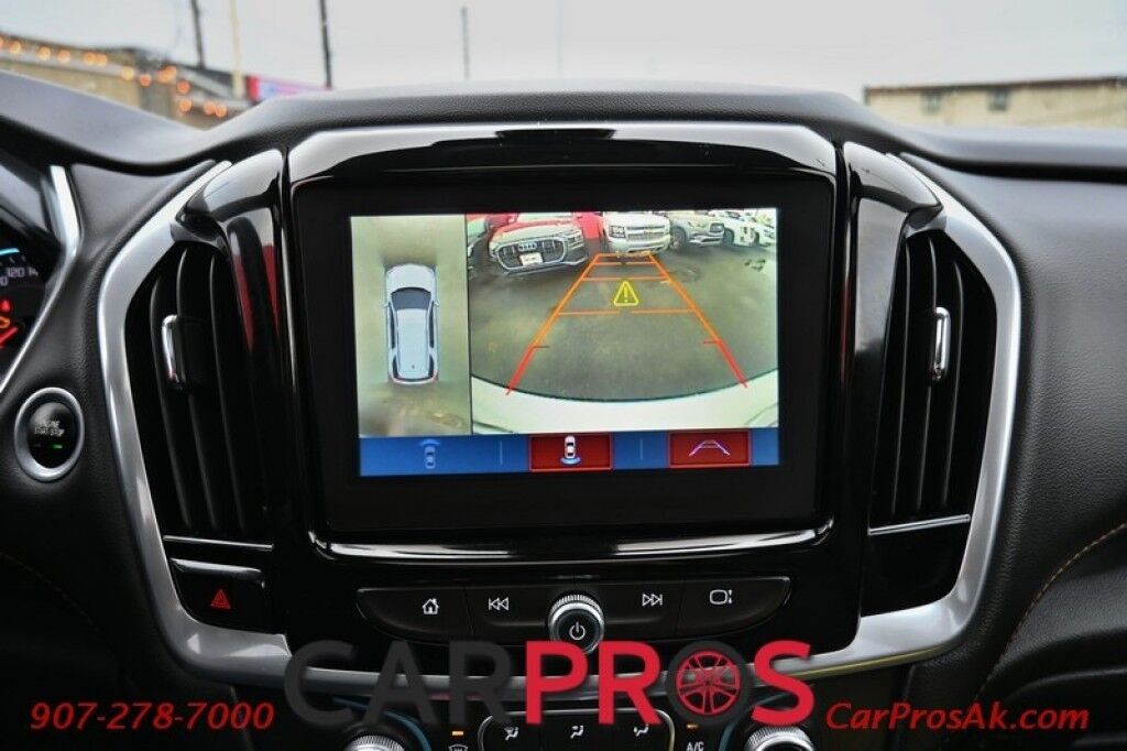 2019 Chevrolet Traverse 3LT - AWD - 3.6L V6 - Power & Heated Leather Seats - Remote Start - Bose Premium Sound - Navigation - Backup Camera with 360 Surround - Blind Spot Monitor - 2nd Row Captain's Chairs - 3rd Row - Power Liftgate - Tow Pkg - Seats 7 Anchorage AK
