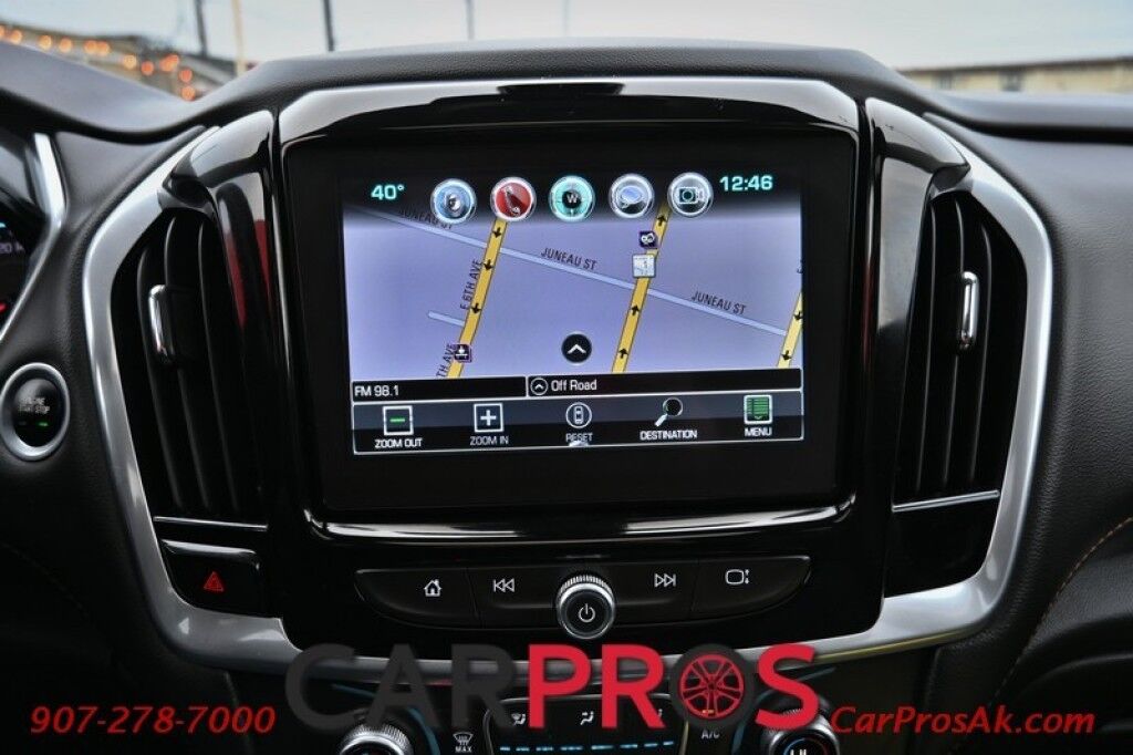 2019 Chevrolet Traverse 3LT - AWD - 3.6L V6 - Power & Heated Leather Seats - Remote Start - Bose Premium Sound - Navigation - Backup Camera with 360 Surround - Blind Spot Monitor - 2nd Row Captain's Chairs - 3rd Row - Power Liftgate - Tow Pkg - Seats 7 Anchorage AK