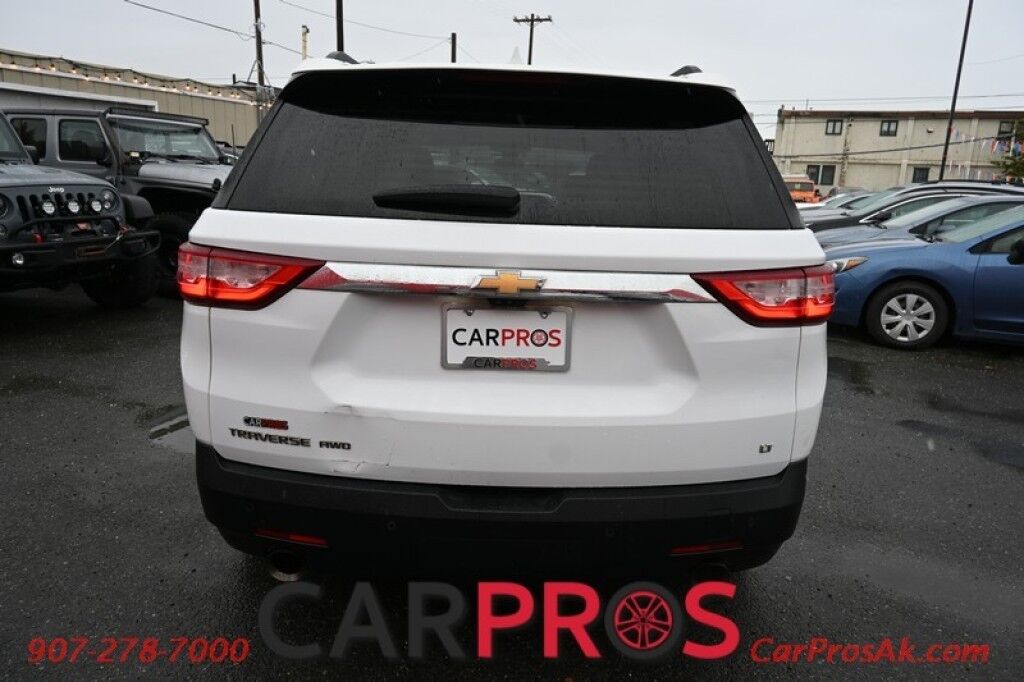 2019 Chevrolet Traverse 3LT - AWD - 3.6L V6 - Power & Heated Leather Seats - Remote Start - Bose Premium Sound - Navigation - Backup Camera with 360 Surround - Blind Spot Monitor - 2nd Row Captain's Chairs - 3rd Row - Power Liftgate - Tow Pkg - Seats 7 Anchorage AK