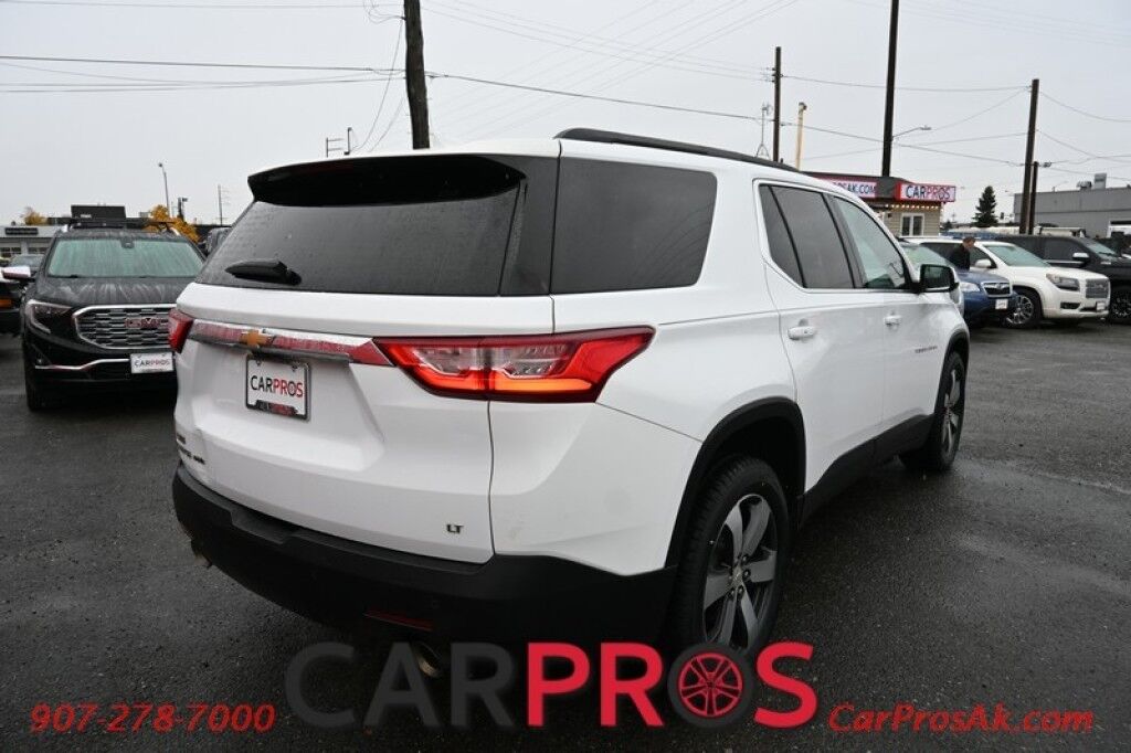 2019 Chevrolet Traverse 3LT - AWD - 3.6L V6 - Power & Heated Leather Seats - Remote Start - Bose Premium Sound - Navigation - Backup Camera with 360 Surround - Blind Spot Monitor - 2nd Row Captain's Chairs - 3rd Row - Power Liftgate - Tow Pkg - Seats 7 Anchorage AK