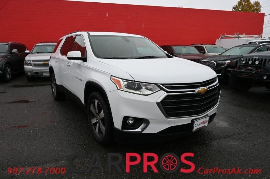 2019 Chevrolet Traverse 3LT - AWD - 3.6L V6 - Power & Heated Leather Seats - Remote Start - Bose Premium Sound - Navigation - Backup Camera with 360 Surround - Blind Spot Monitor - 2nd Row Captain's Chairs - 3rd Row - Power Liftgate - Tow Pkg - Seats 7
