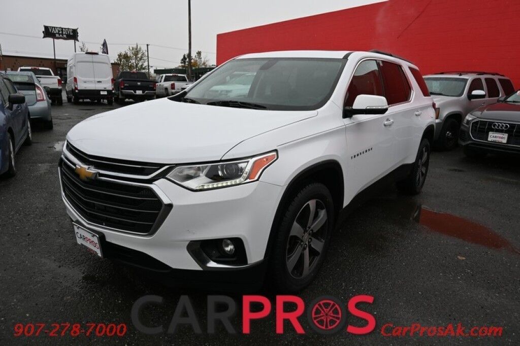 2019 Chevrolet Traverse 3LT - AWD - 3.6L V6 - Power & Heated Leather Seats - Remote Start - Bose Premium Sound - Navigation - Backup Camera with 360 Surround - Blind Spot Monitor - 2nd Row Captain's Chairs - 3rd Row - Power Liftgate - Tow Pkg - Seats 7