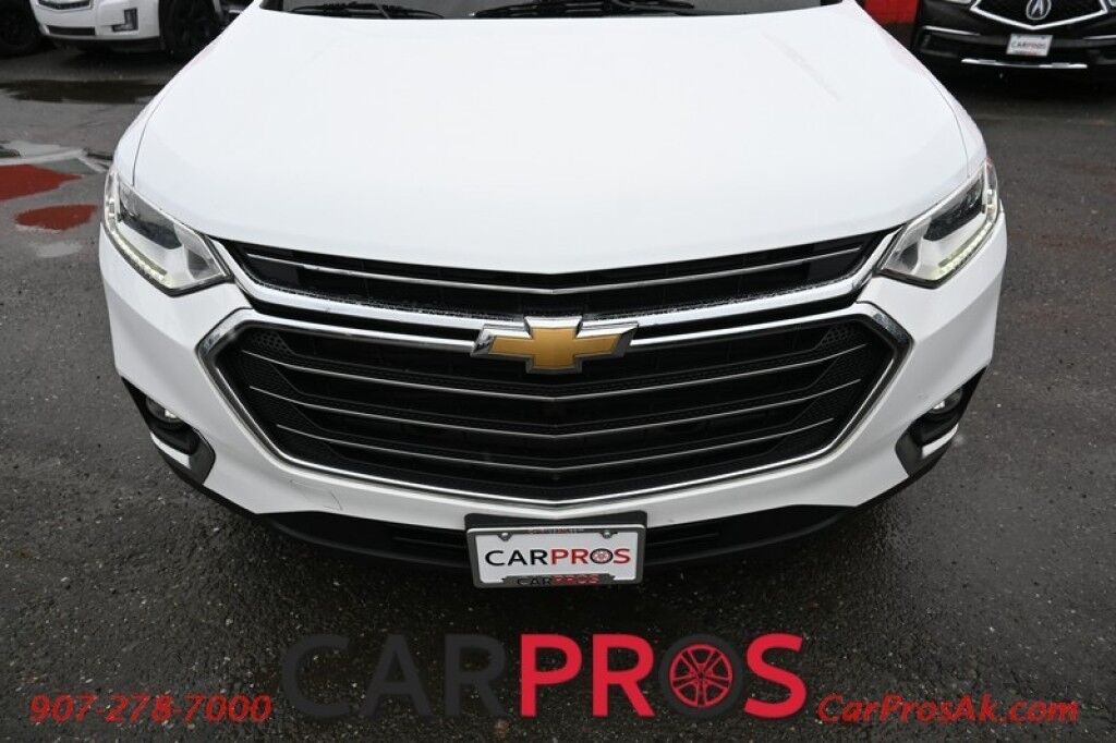 2019 Chevrolet Traverse 3LT - AWD - 3.6L V6 - Power & Heated Leather Seats - Remote Start - Bose Premium Sound - Navigation - Backup Camera with 360 Surround - Blind Spot Monitor - 2nd Row Captain's Chairs - 3rd Row - Power Liftgate - Tow Pkg - Seats 7 Anchorage AK
