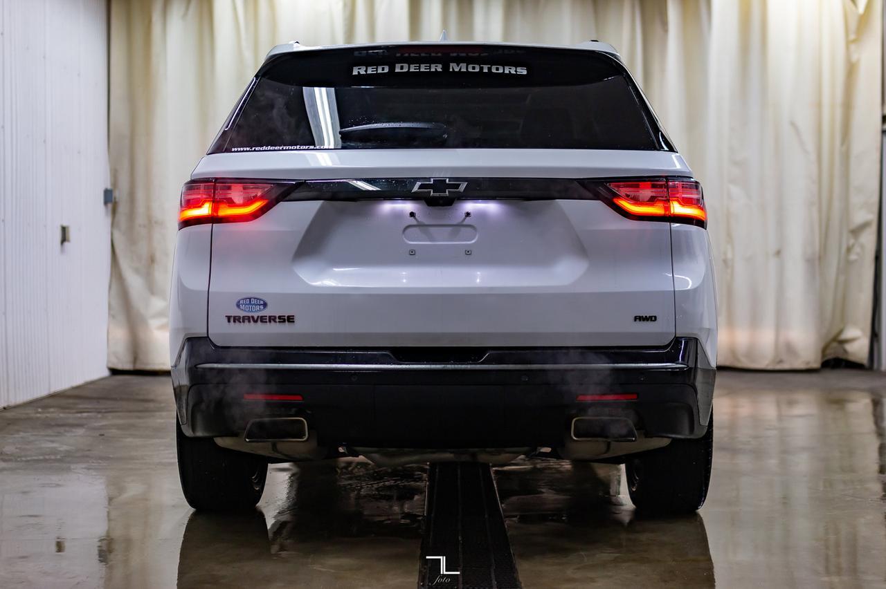 2019 Chevrolet Traverse AWD Premier Leather Roof Nav Red Deer AB