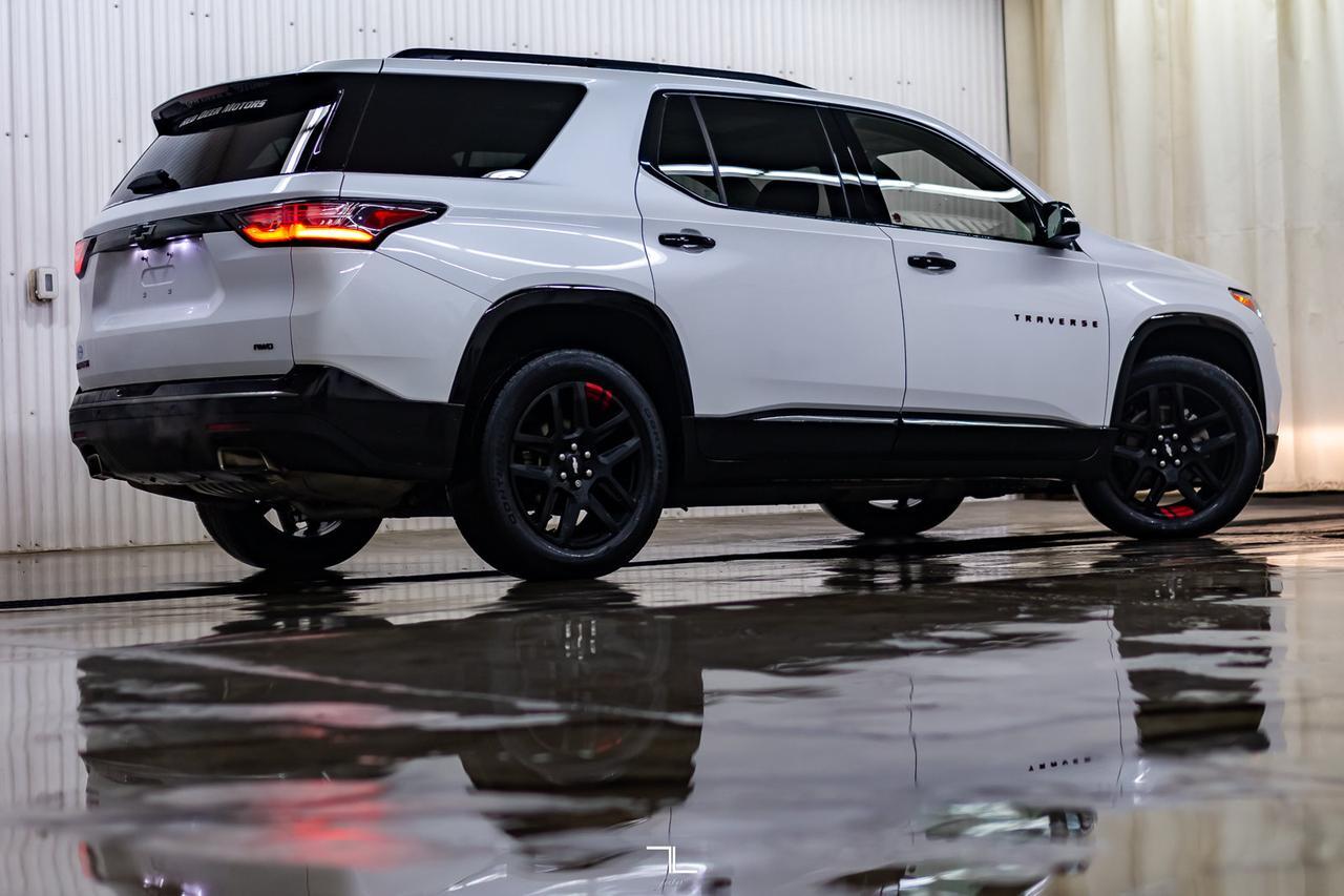2019 Chevrolet Traverse AWD Premier Leather Roof Nav Red Deer AB