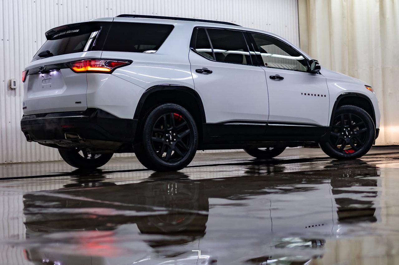 2019 Chevrolet Traverse AWD Premier Leather Roof Nav Red Deer AB
