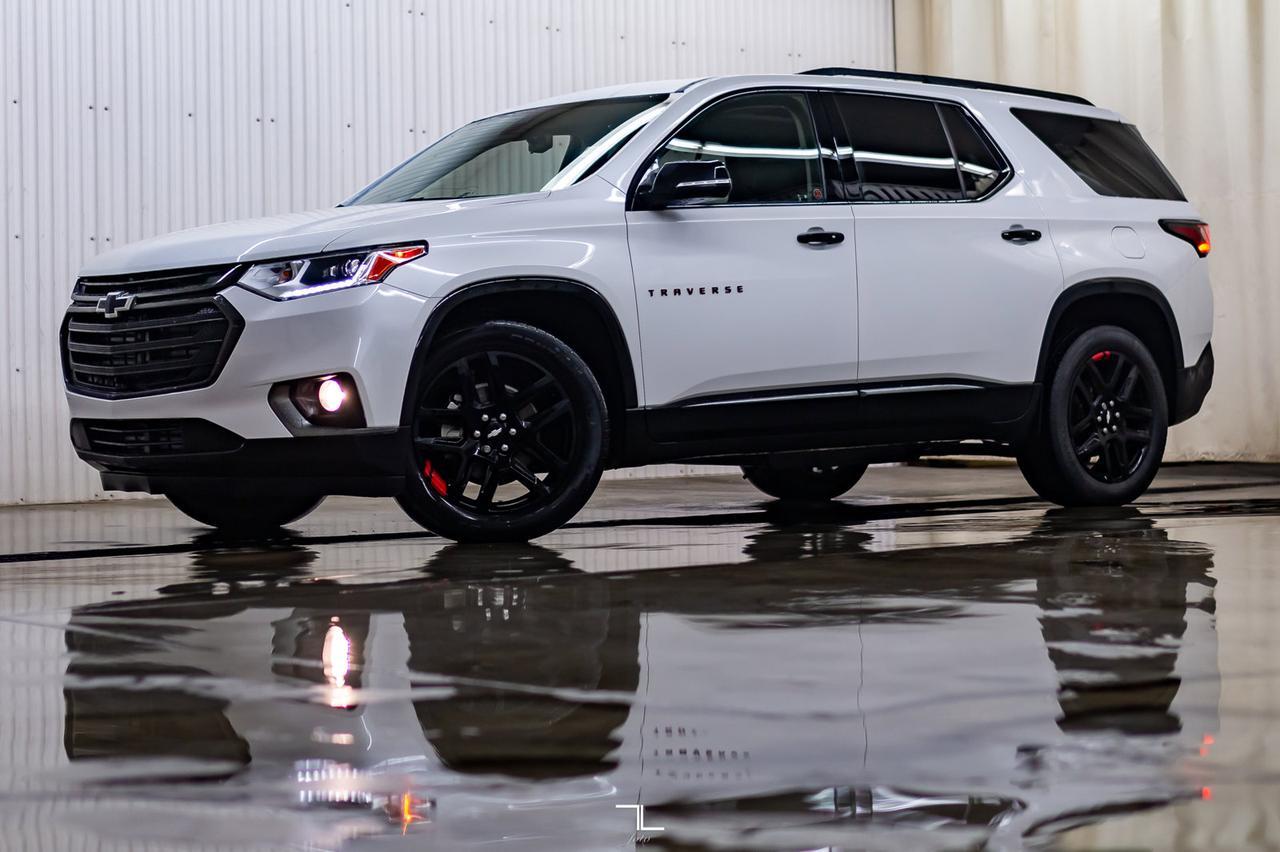 2019 Chevrolet Traverse AWD Premier Leather Roof Nav Red Deer AB