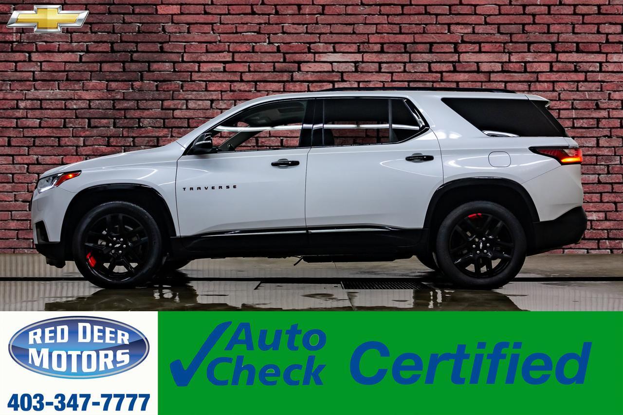 2019 Chevrolet Traverse AWD Premier Leather Roof Nav Red Deer AB