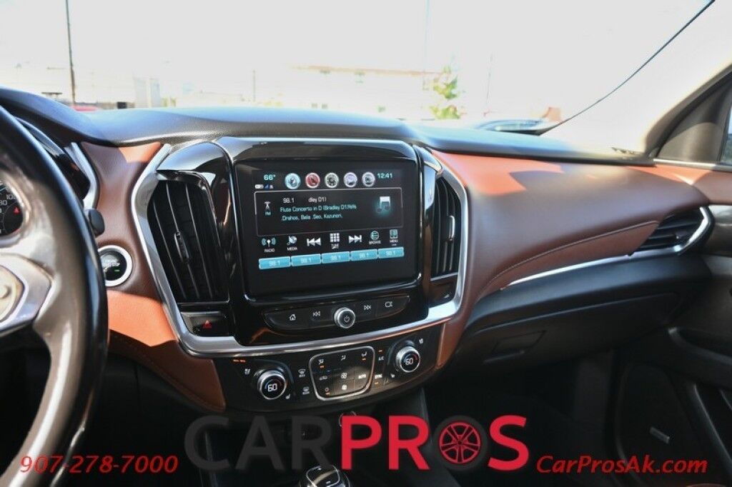 2019 Chevrolet Traverse High Country - AWD - Auto Start - Heated & Cooled Leather Seats - Heated Steering Wheel - Dual Sunroof - Bose Speakers - Nav - 360 View Camera - Blind Spot & Forward Collision Alert - Power 3rd Row - Seats 7 - Power Liftgate - Tow Pkg - 1-Owner Anchorage AK