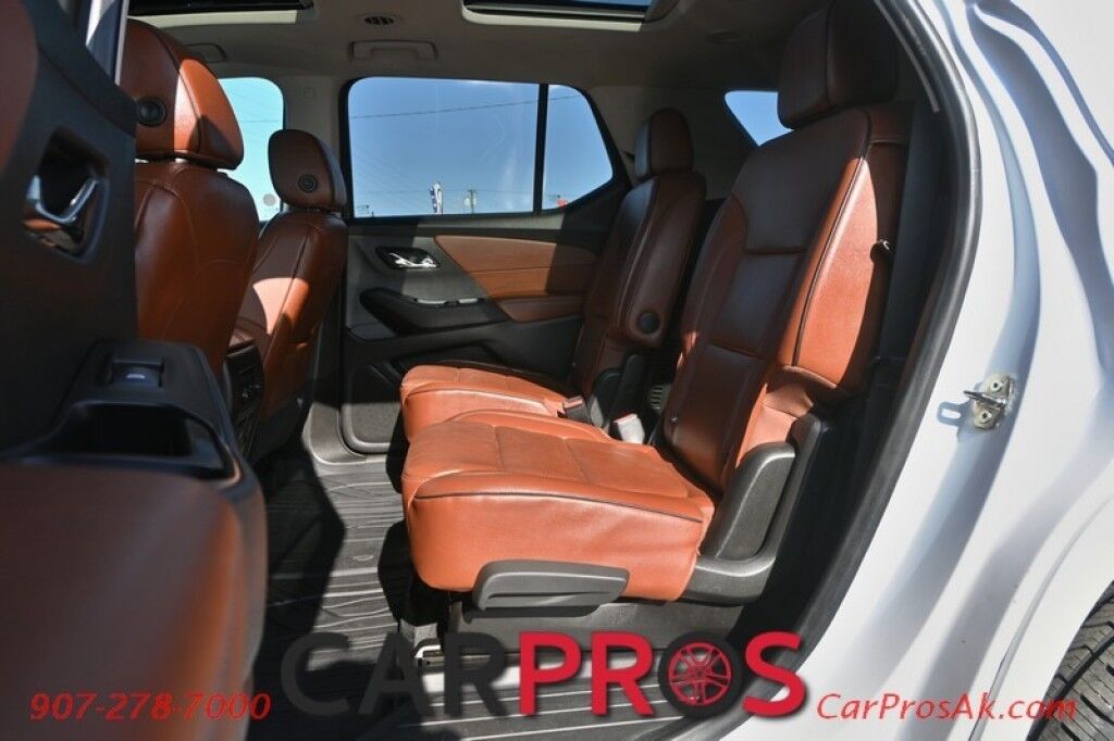 2019 Chevrolet Traverse High Country - AWD - Auto Start - Heated & Cooled Leather Seats - Heated Steering Wheel - Dual Sunroof - Bose Speakers - Nav - 360 View Camera - Blind Spot & Forward Collision Alert - Power 3rd Row - Seats 7 - Power Liftgate - Tow Pkg - 1-Owner Anchorage AK