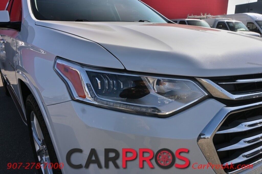 2019 Chevrolet Traverse High Country - AWD - Auto Start - Heated & Cooled Leather Seats - Heated Steering Wheel - Dual Sunroof - Bose Speakers - Nav - 360 View Camera - Blind Spot & Forward Collision Alert - Power 3rd Row - Seats 7 - Power Liftgate - Tow Pkg - 1-Owner Anchorage AK