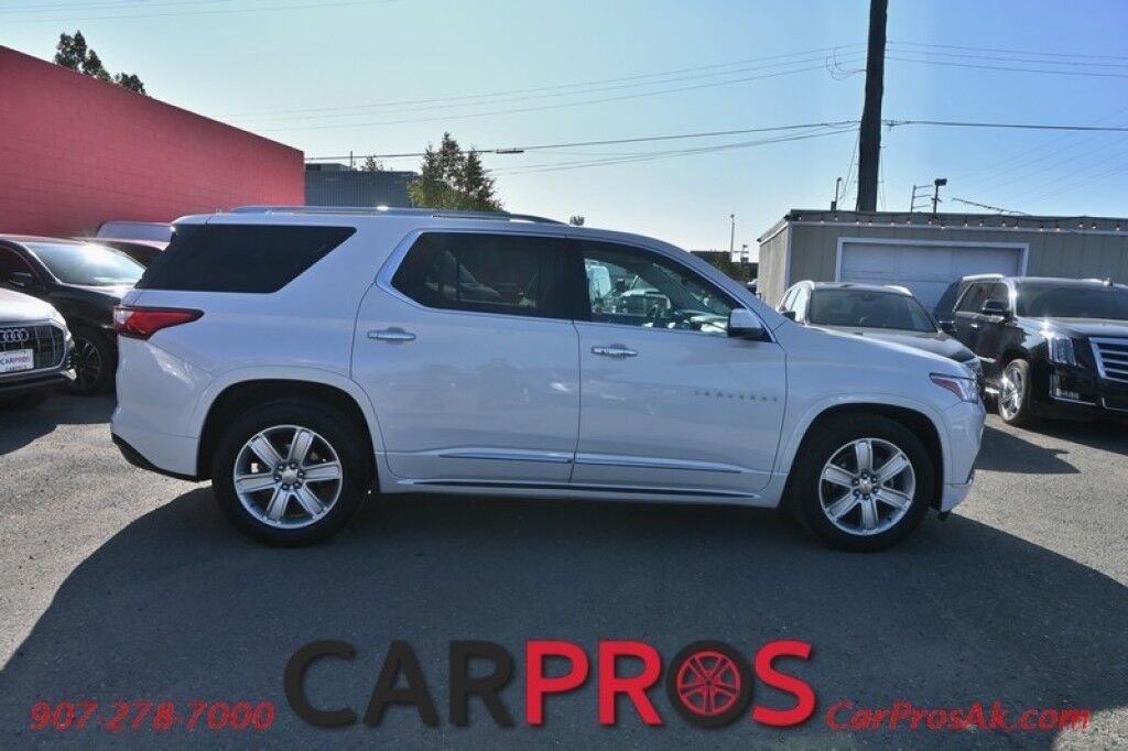 2019 Chevrolet Traverse High Country - AWD - Auto Start - Heated & Cooled Leather Seats - Heated Steering Wheel - Dual Sunroof - Bose Speakers - Nav - 360 View Camera - Blind Spot & Forward Collision Alert - Power 3rd Row - Seats 7 - Power Liftgate - Tow Pkg - 1-Owner Anchorage AK