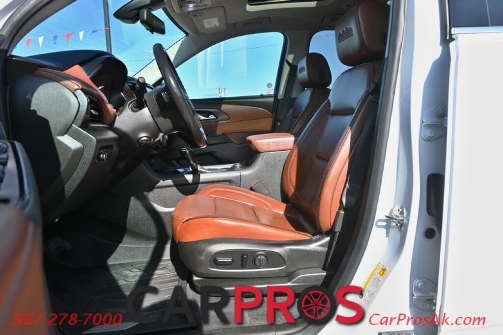 2019 Chevrolet Traverse High Country - AWD - Auto Start - Heated & Cooled Leather Seats - Heated Steering Wheel - Dual Sunroof - Bose Speakers - Nav - 360 View Camera - Blind Spot & Forward Collision Alert - Power 3rd Row - Seats 7 - Power Liftgate - Tow Pkg - 1-Owner Anchorage AK