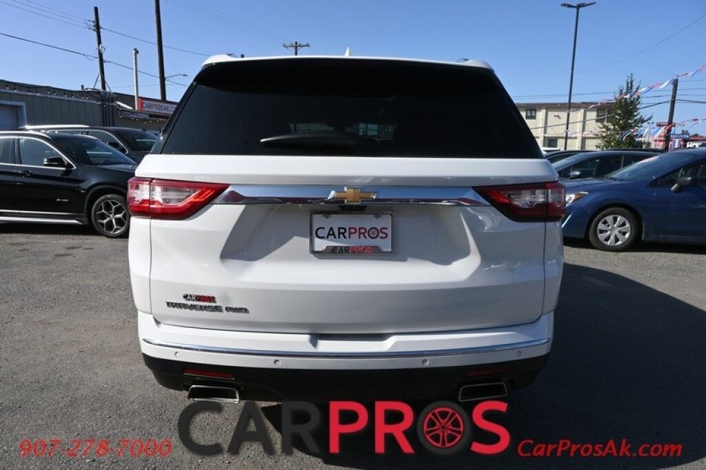 2019 Chevrolet Traverse High Country - AWD - Auto Start - Heated & Cooled Leather Seats - Heated Steering Wheel - Dual Sunroof - Bose Speakers - Nav - 360 View Camera - Blind Spot & Forward Collision Alert - Power 3rd Row - Seats 7 - Power Liftgate - Tow Pkg - 1-Owner Anchorage AK