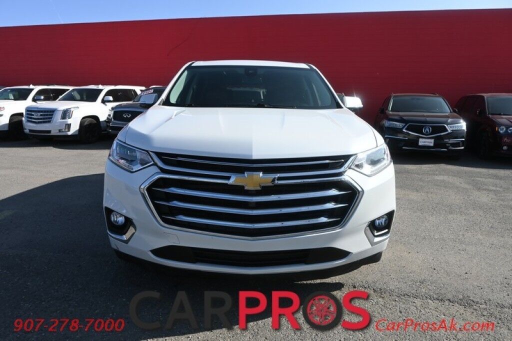 2019 Chevrolet Traverse High Country - AWD - Auto Start - Heated & Cooled Leather Seats - Heated Steering Wheel - Dual Sunroof - Bose Speakers - Nav - 360 View Camera - Blind Spot & Forward Collision Alert - Power 3rd Row - Seats 7 - Power Liftgate - Tow Pkg - 1-Owner Anchorage AK