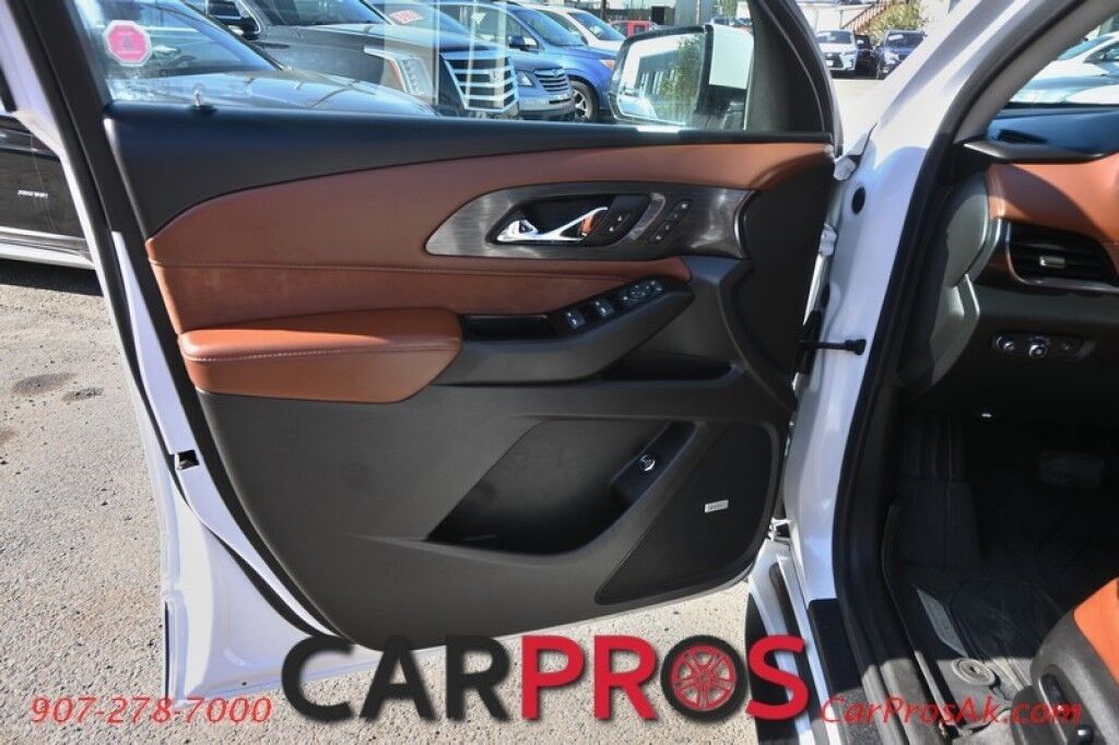 2019 Chevrolet Traverse High Country - AWD - Auto Start - Heated & Cooled Leather Seats - Heated Steering Wheel - Dual Sunroof - Bose Speakers - Nav - 360 View Camera - Blind Spot & Forward Collision Alert - Power 3rd Row - Seats 7 - Power Liftgate - Tow Pkg - 1-Owner Anchorage AK