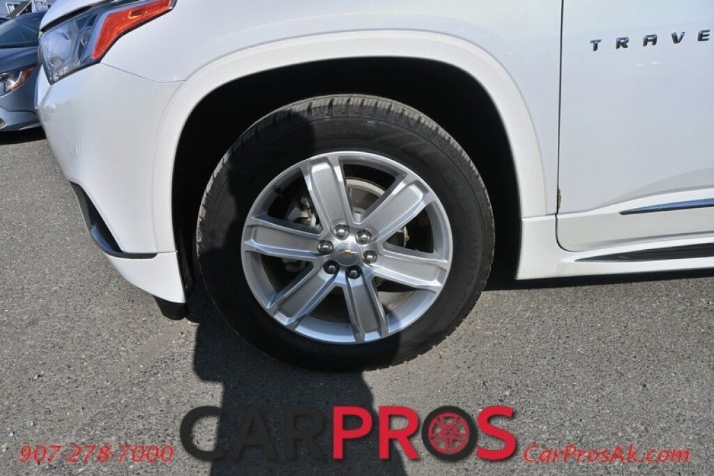 2019 Chevrolet Traverse High Country - AWD - Auto Start - Heated & Cooled Leather Seats - Heated Steering Wheel - Dual Sunroof - Bose Speakers - Nav - 360 View Camera - Blind Spot & Forward Collision Alert - Power 3rd Row - Seats 7 - Power Liftgate - Tow Pkg - 1-Owner Anchorage AK