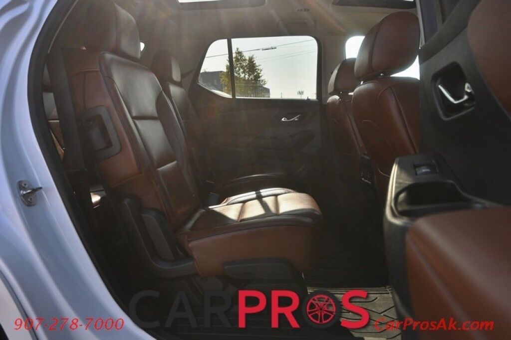 2019 Chevrolet Traverse High Country - AWD - Auto Start - Heated & Cooled Leather Seats - Heated Steering Wheel - Dual Sunroof - Bose Speakers - Nav - 360 View Camera - Blind Spot & Forward Collision Alert - Power 3rd Row - Seats 7 - Power Liftgate - Tow Pkg - 1-Owner Anchorage AK