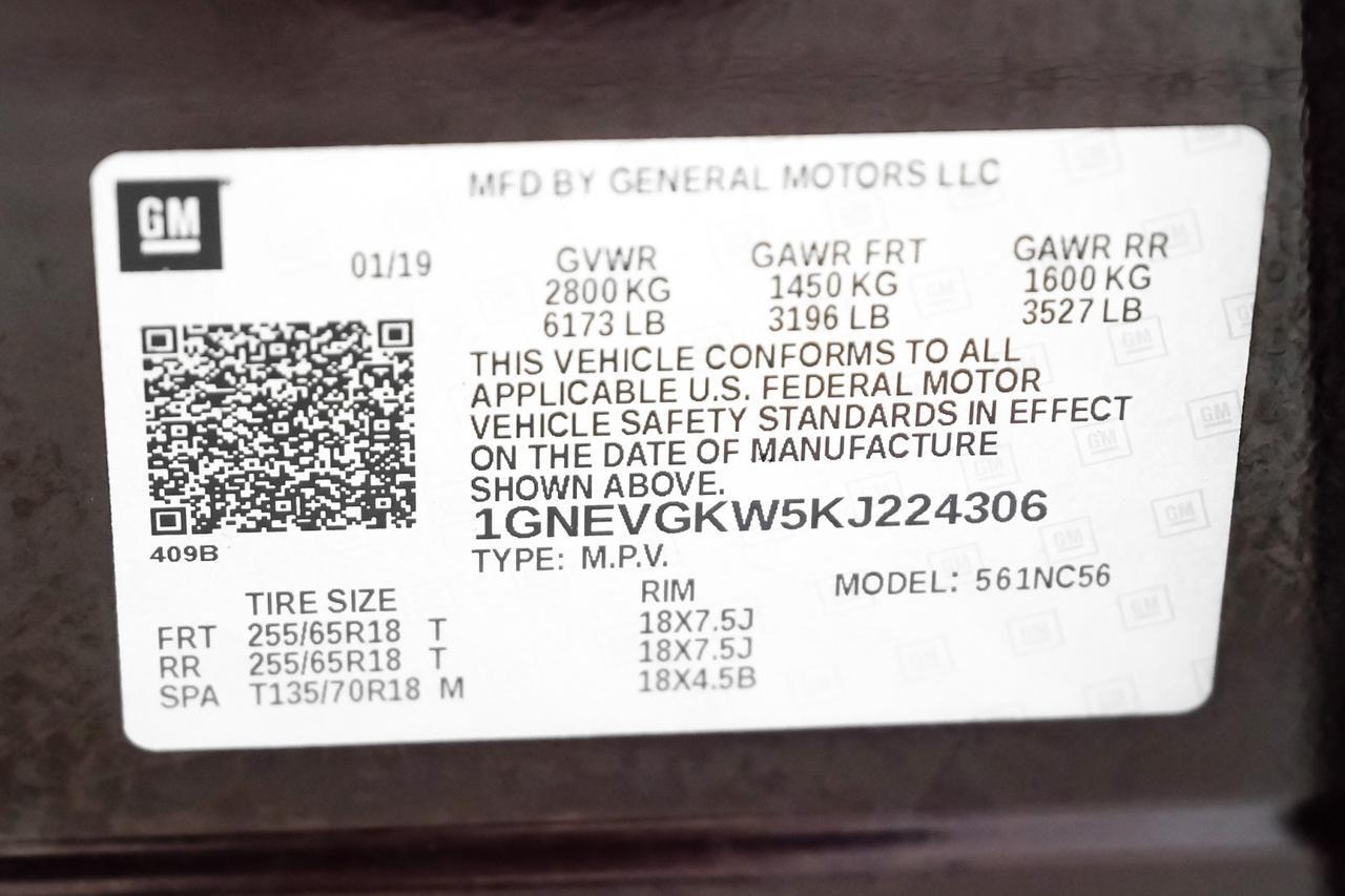 2019 Chevrolet Traverse LT AWD BLIND SPOT ASSIST HEATED SEATS REAR CAMERA KEYLESS START Carrollton TX