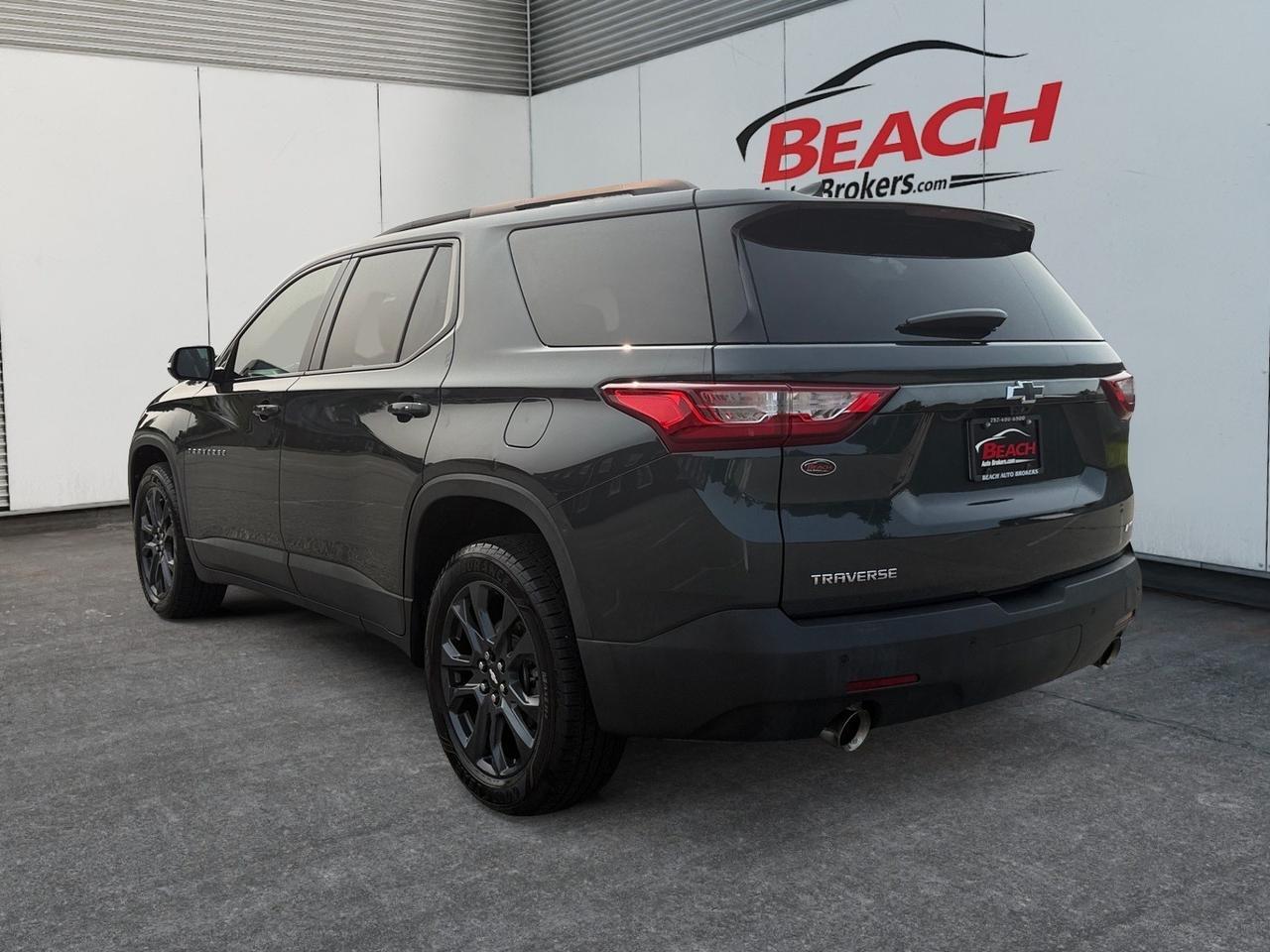 2019 Chevrolet Traverse RS, HEATED SEATS, BOSE SPEAKERS, DVD ENTERTAINMENT, BLUETOOTH, NAVIGATION, UNIVERSAL GARAGE DOOR OPENER, 3RD ROW, POWER LIFTGATE, BACKUP CAMERA, POWER MIRRORS, REMOTE START, CLEAN CARFAX! Norfolk VA