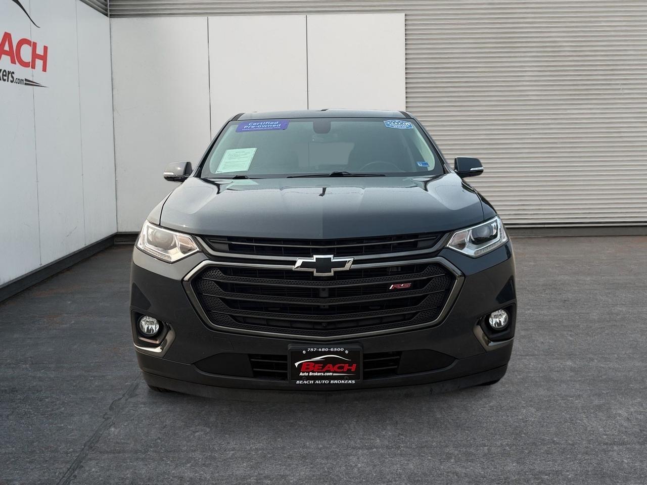 2019 Chevrolet Traverse RS, HEATED SEATS, BOSE SPEAKERS, DVD ENTERTAINMENT, BLUETOOTH, NAVIGATION, UNIVERSAL GARAGE DOOR OPENER, 3RD ROW, POWER LIFTGATE, BACKUP CAMERA, POWER MIRRORS, REMOTE START, CLEAN CARFAX! Norfolk VA