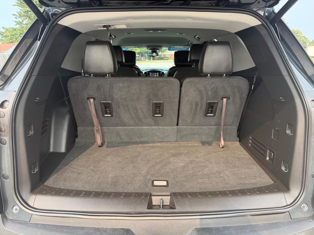 2019 Chevrolet Traverse RS, HEATED SEATS, BOSE SPEAKERS, DVD ENTERTAINMENT, BLUETOOTH, NAVIGATION, UNIVERSAL GARAGE DOOR OPENER, 3RD ROW, POWER LIFTGATE, BACKUP CAMERA, POWER MIRRORS, REMOTE START, CLEAN CARFAX! Norfolk VA