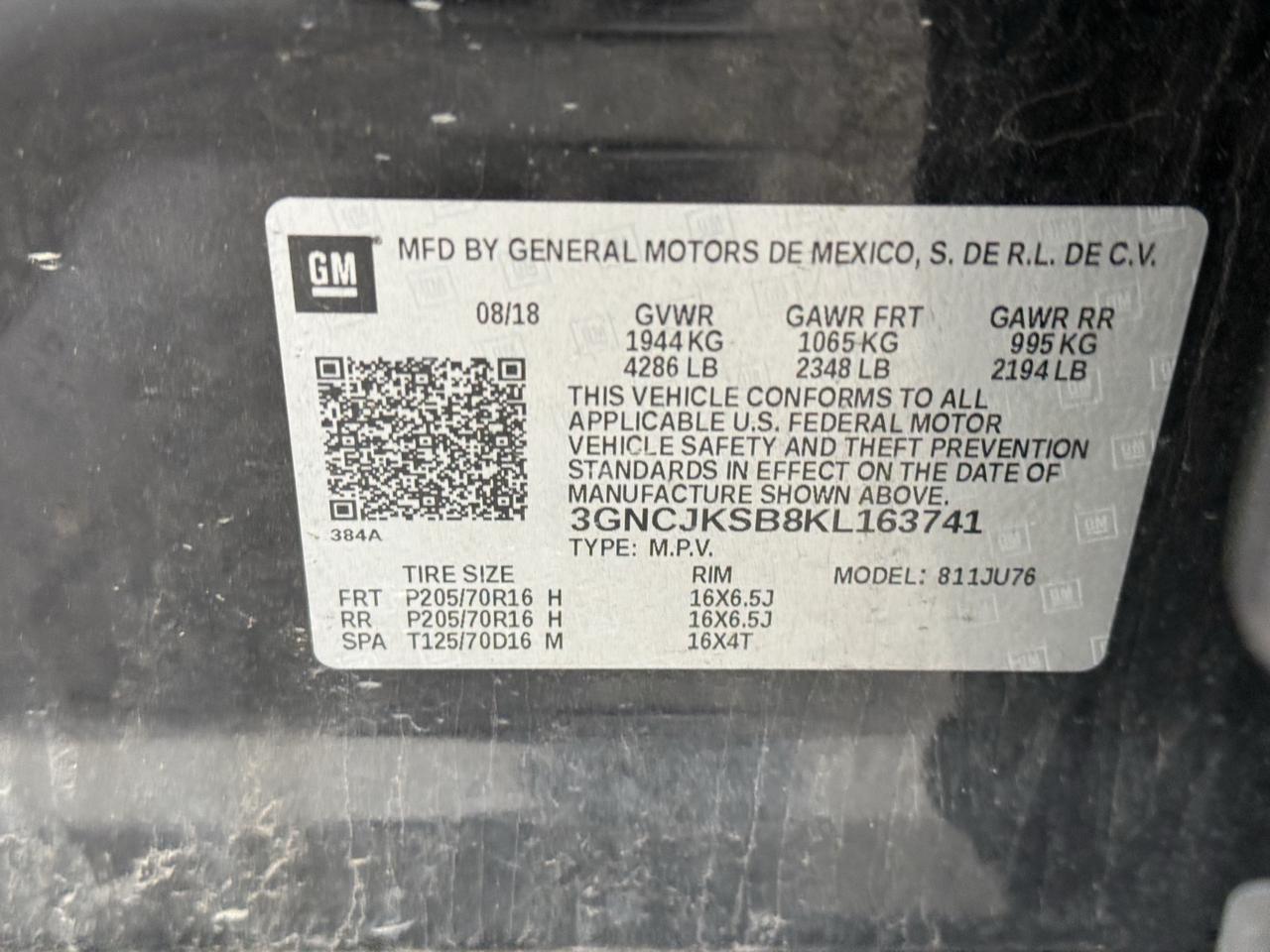 2019 Chevrolet Trax LS Crestwood KY