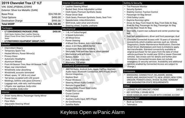 2019 Chevrolet Trax LT Raleigh NC