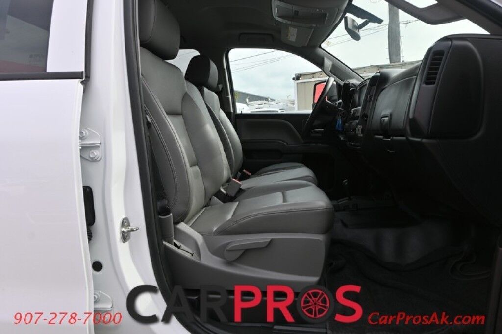 2019 Chevrolet Work Truck - 4X4 - Crew Cab - 6.0L V8 - Keyless Entry - Vinyl Seats - Bluetooth - Power Mirrors, Windows & Locks - Backup Camera - Cruise Control - Tow Pkg Anchorage AK