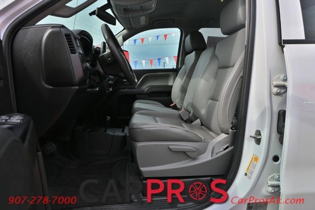 2019 Chevrolet Work Truck - 4X4 - Crew Cab - 6.0L V8 - Keyless Entry - Vinyl Seats - Bluetooth - Power Mirrors, Windows & Locks - Backup Camera - Cruise Control - Tow Pkg Anchorage AK