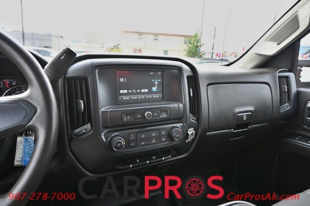 2019 Chevrolet Work Truck - 4X4 - Crew Cab - 6.0L V8 - Keyless Entry - Vinyl Seats - Bluetooth - Power Mirrors, Windows & Locks - Backup Camera - Cruise Control - Tow Pkg Anchorage AK