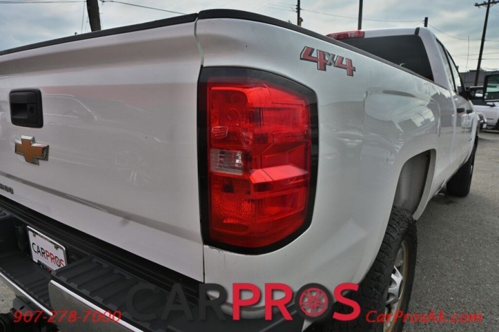 2019 Chevrolet Work Truck - 4X4 - Crew Cab - 6.0L V8 - Keyless Entry - Vinyl Seats - Bluetooth - Power Mirrors, Windows & Locks - Backup Camera - Cruise Control - Tow Pkg Anchorage AK