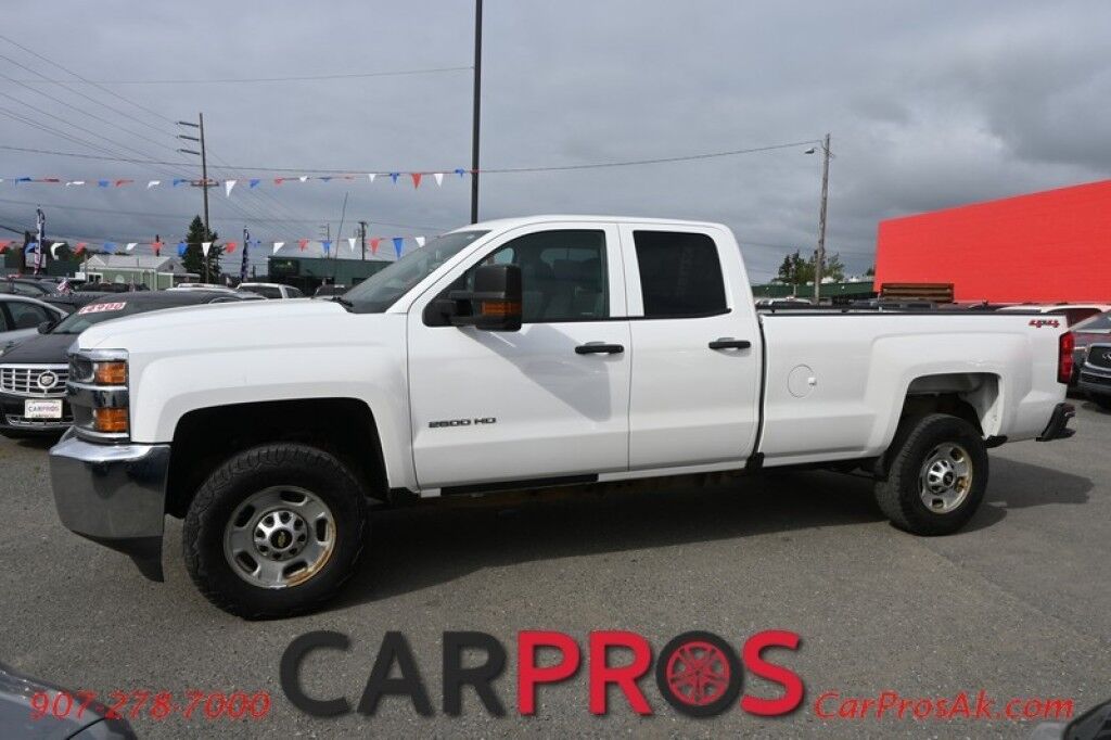 2019 Chevrolet Work Truck - 4X4 - Crew Cab - 6.0L V8 - Keyless Entry - Vinyl Seats - Bluetooth - Power Mirrors, Windows & Locks - Backup Camera - Cruise Control - Tow Pkg