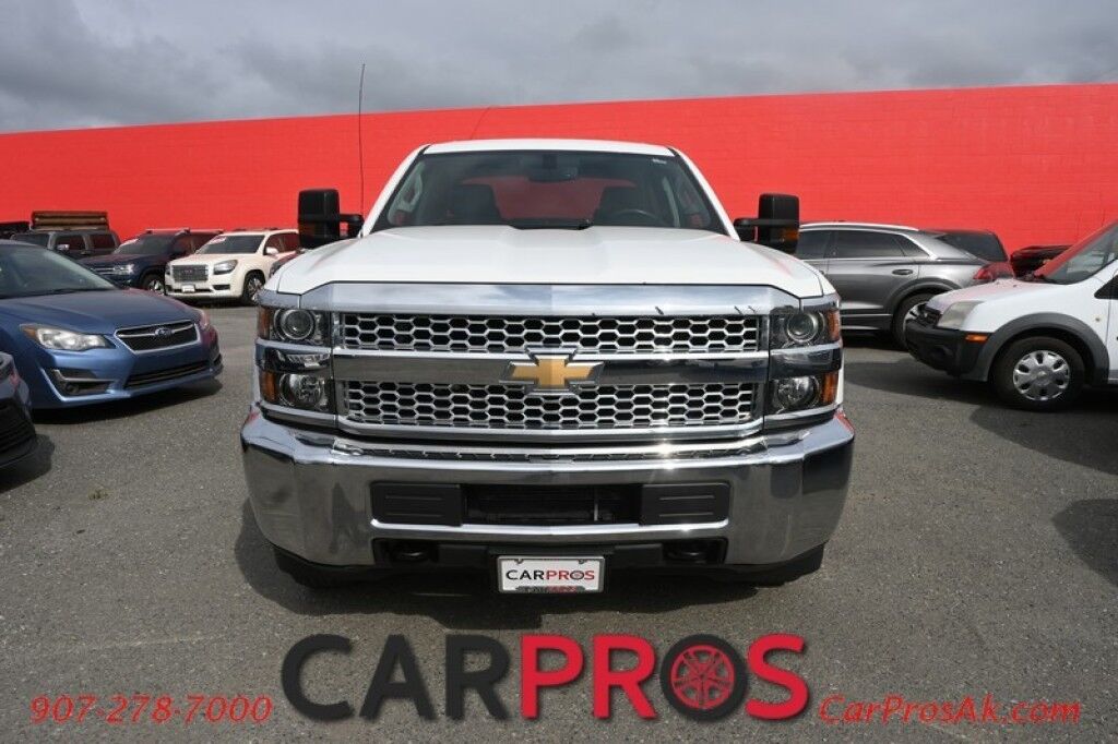 2019 Chevrolet Work Truck - 4X4 - Crew Cab - 6.0L V8 - Keyless Entry - Vinyl Seats - Bluetooth - Power Mirrors, Windows & Locks - Backup Camera - Cruise Control - Tow Pkg