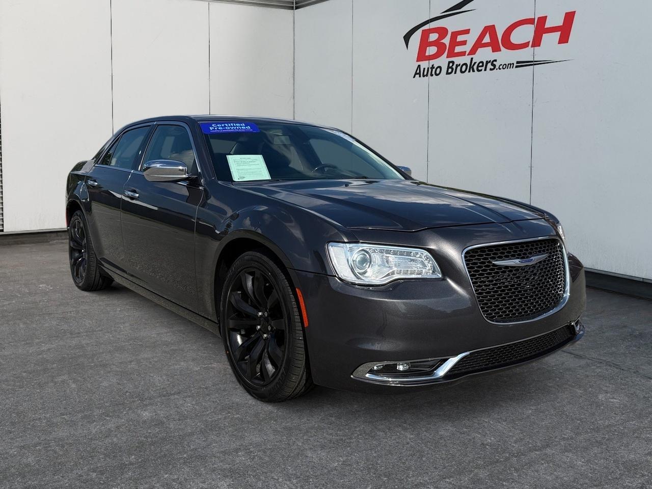 2019 Chrysler 300 Limited, BLUETOOTH, POWER/HEATED MIRRORS, APPLE CARPLAY/ANDROID AUTO, HEATED STEERING WHEEL, UNIVERSAL GARAGE DOOR OPENER, REMOTE KEYLESS ENTRY, BACKUP CAMERA, THIS BEAST IS READY TO TAKE ON THE ROAD!
