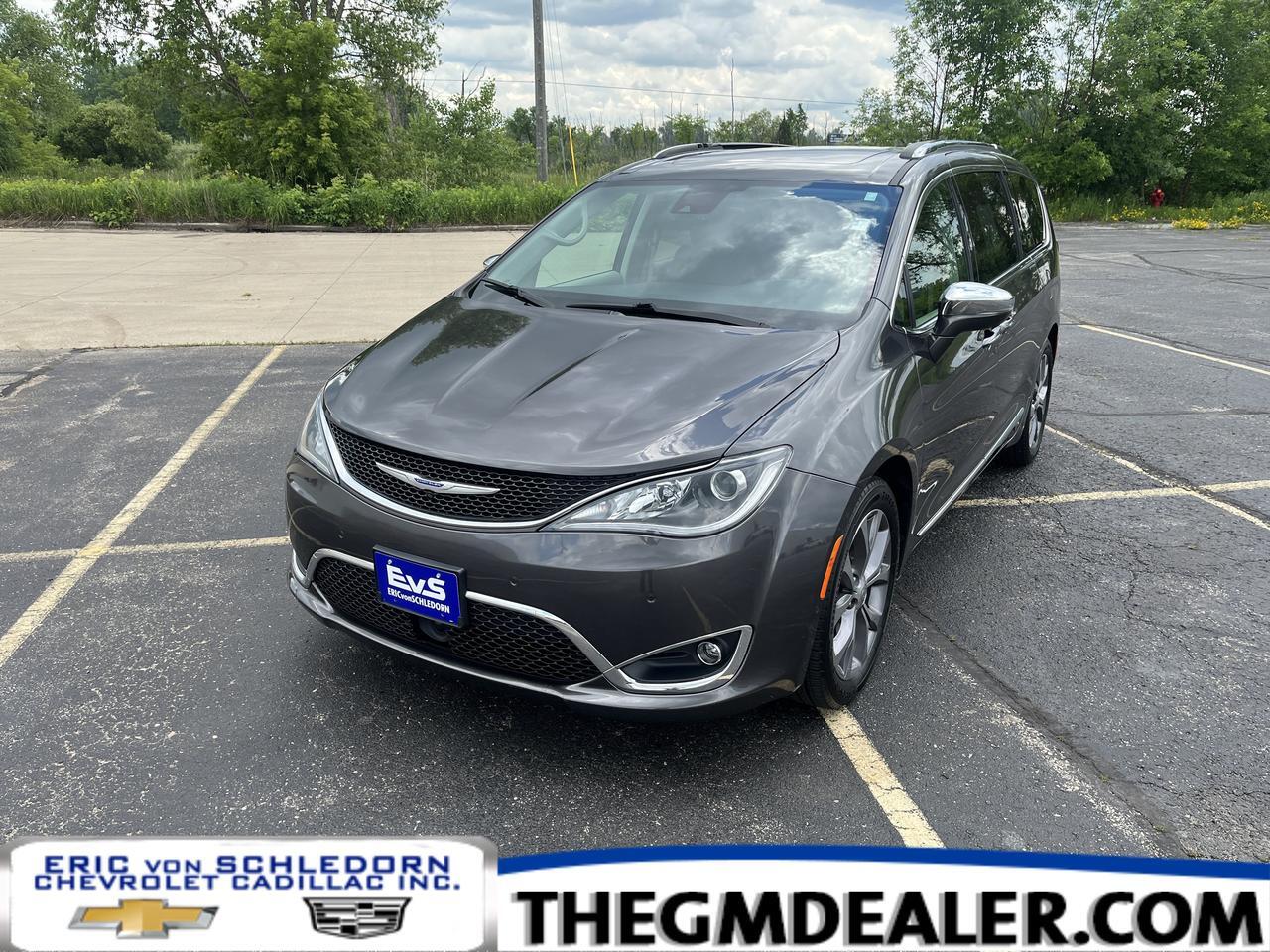 2019 Chrysler Pacifica Limited AdvancedSafetytec Tire&Whel TrailerTowGroups w/AdptvCrz 20s Sunroof Nav 360DegSurroundVision