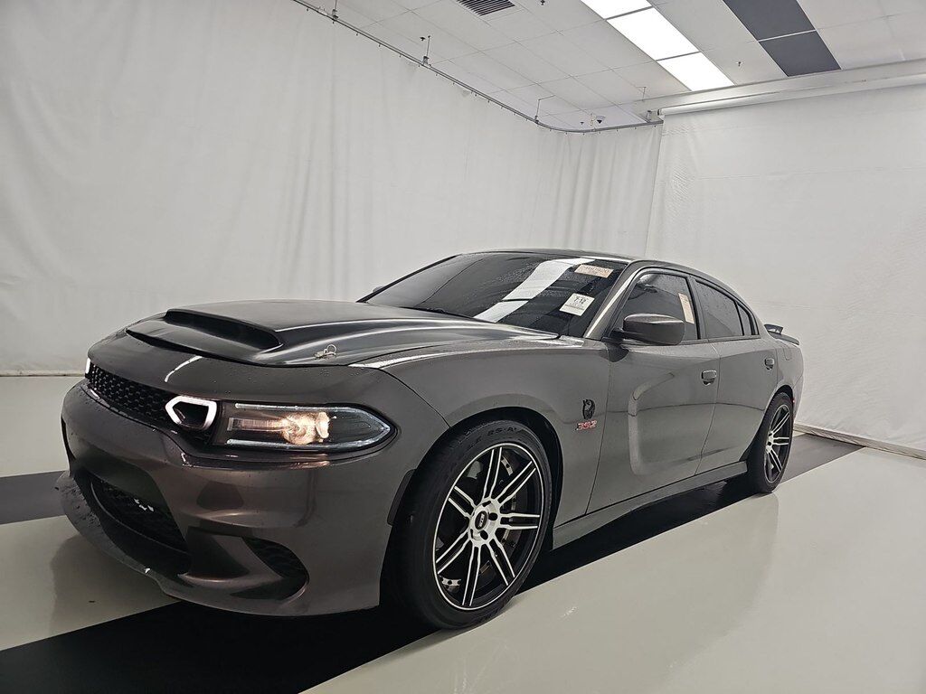 Sedan 2019 DODGE CHARGER GRAY 6.4L 8 Cyl Rear Wheel Drive SCAT PACK