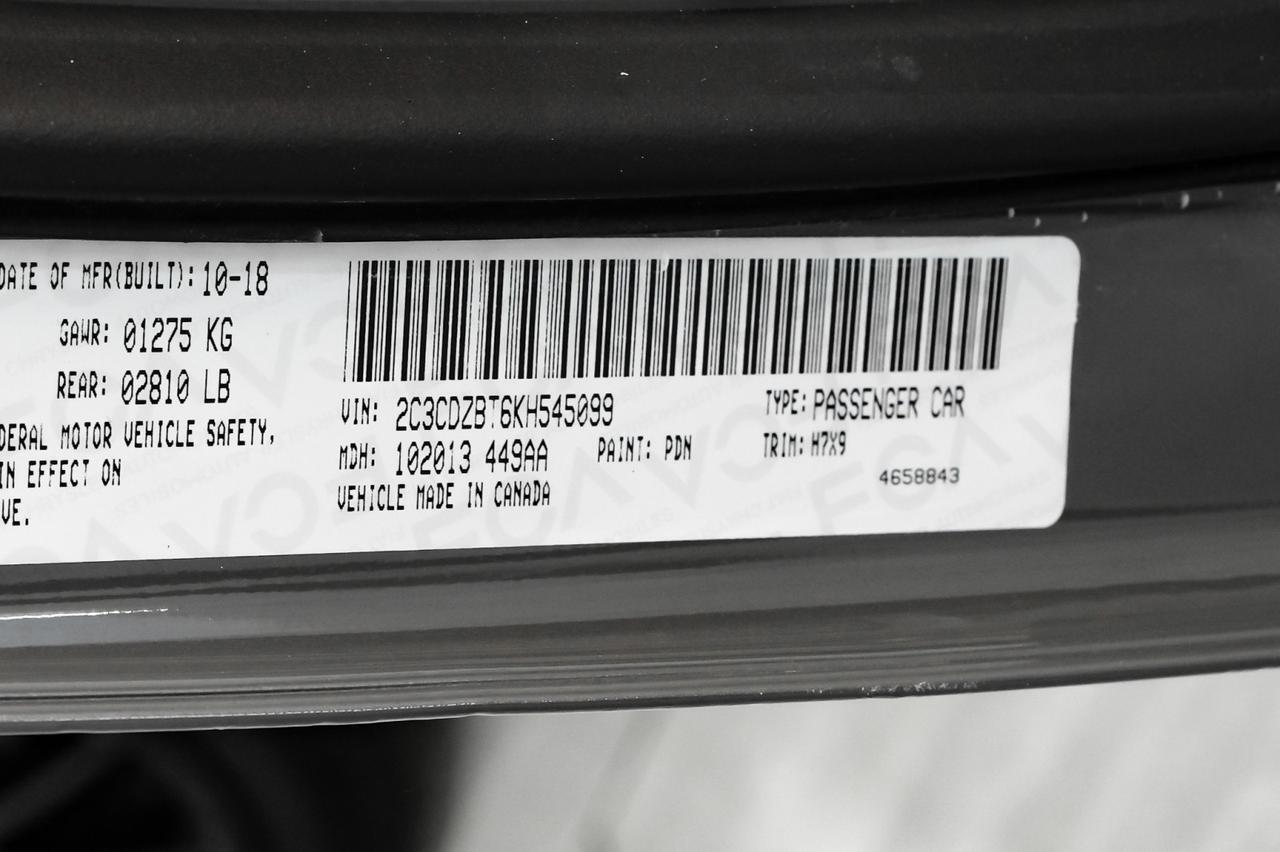 2019 Dodge Challenger R/T 5.7L HEMI NAVIGATION REAR CAMERA KEYLESS START BLUETOOTH POW Carrollton TX