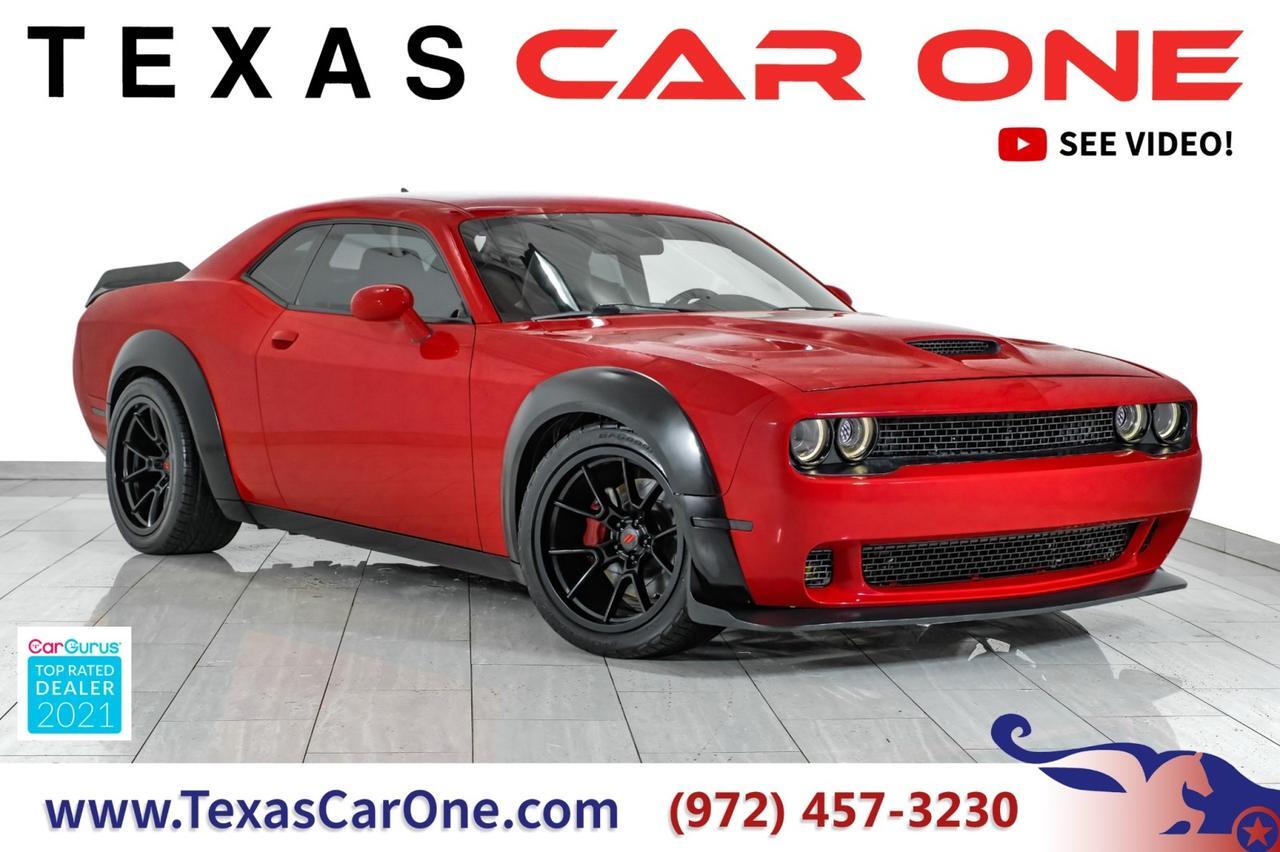 2019 Dodge Challenger R/T SCAT PACK 6.4L HEMI BLIND SPOT SUEDE HEATED AND COOLED SEATS REAR CAMERA KEYLESS START